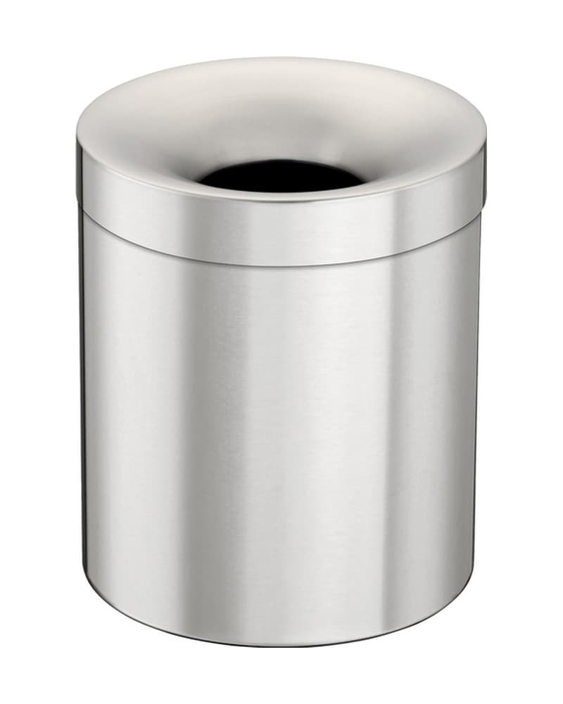 Χαρτοδοχείο 5lt Sanco Open Bins 90650-PVD-11BR PVD Nickel Steel Φ20,5x24,5cm