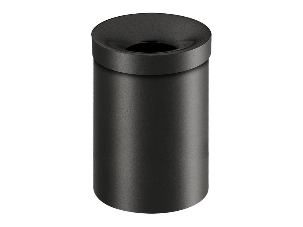 Χαρτοδοχείο 12lt Sanco Open Bins 90654-122 Graphite Dark Φ25x38,5cm