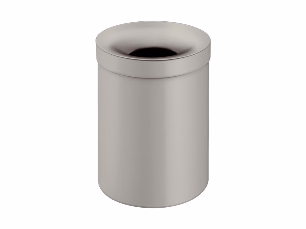 Χαρτοδοχείο 12lt Sanco Open Bins 90654-M104 Cement Gray Mat Φ25x38,5cm