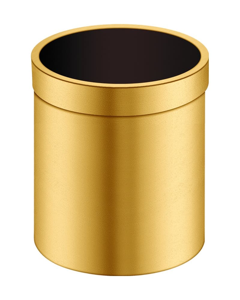 Χαρτοδοχείο Sanco 90660-PVD-02BR PVD Golden Brass Brushed Φ20,5x24,5cm
