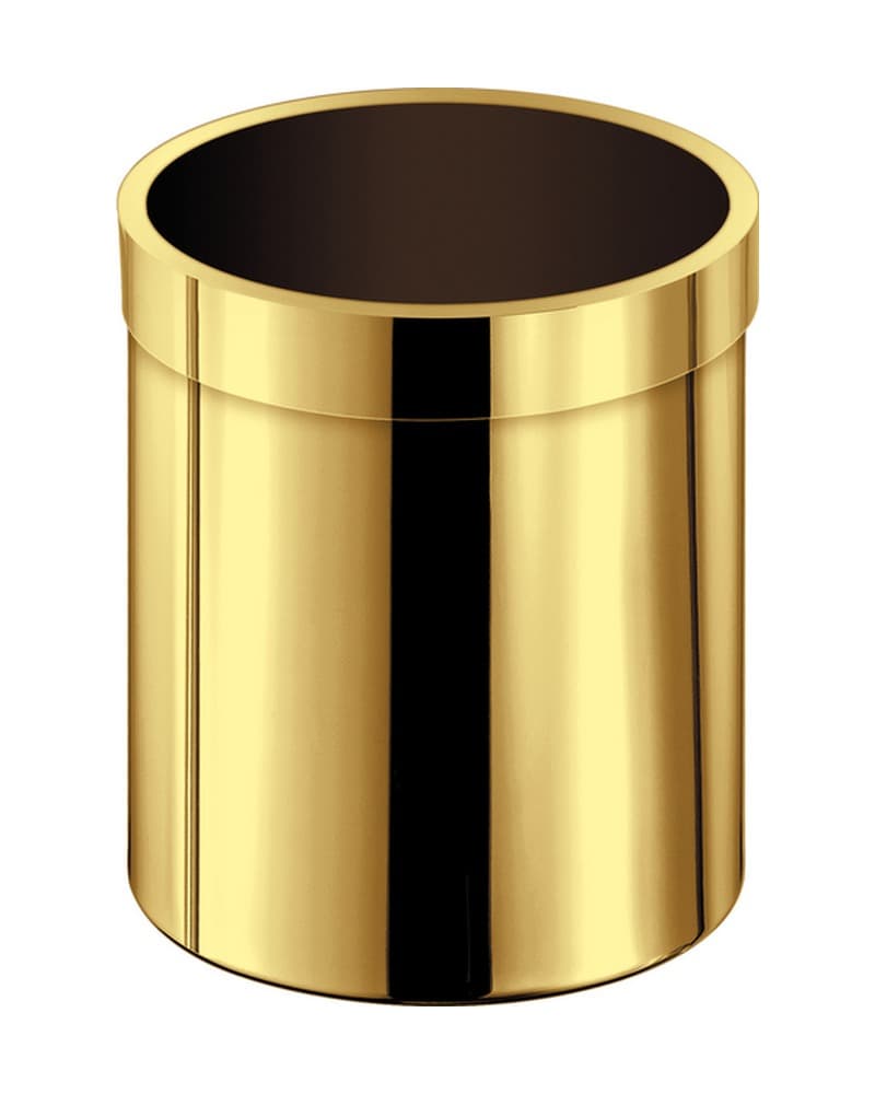 Χαρτοδοχείο Sanco 90660-PVD-02PL PVD Golden Brass Polished Φ20,5x24,5cm