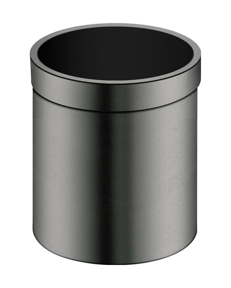 Χαρτοδοχείο Sanco 90660-PVD-05BR PVD Gun Metal Brushed Φ20,5x24,5cm
