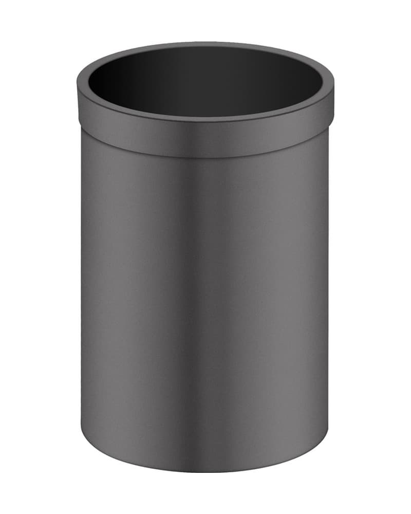 Χαρτοδοχείο 12lt Sanco Open Bins 90664-122 Graphite Dark Φ25x38,5cm