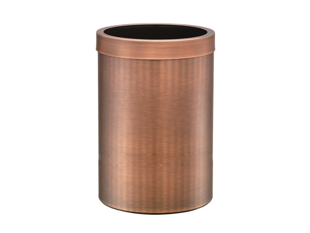 Χαρτοδοχείο 12lt Sanco Open Bins 90664-Μ26 Rame Mat Φ25x38,5cm