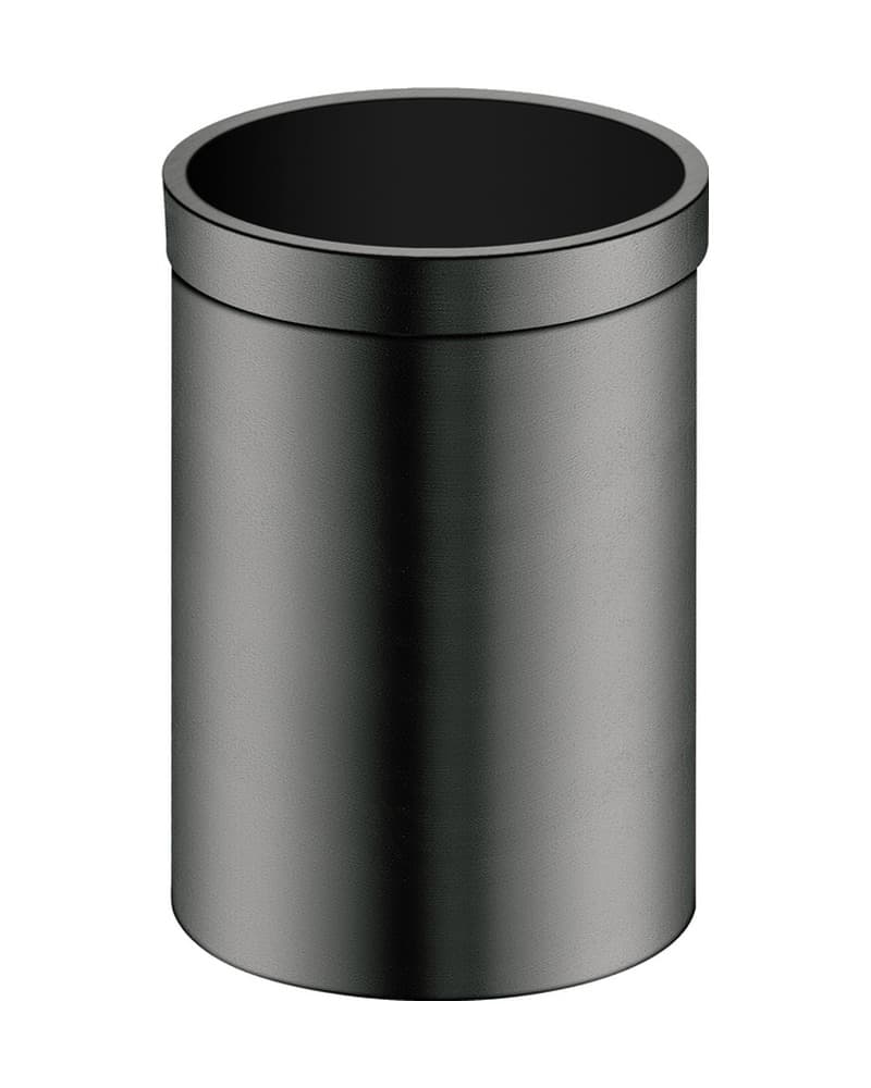 Χαρτοδοχείο 12lt Sanco Open Bins 90664-PVD-05BR PVD Gun Metal Brushed Φ25x38,5cm