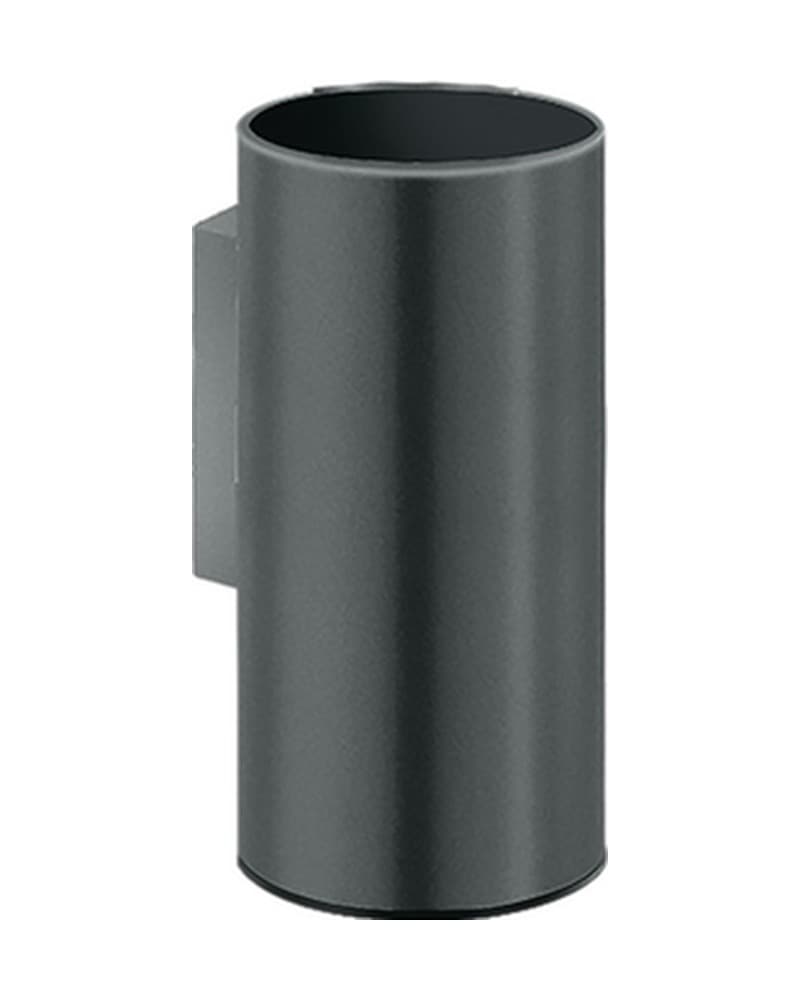 Ποτηροθήκη Επιτοίχια Sanco 91151-Μ118 Anthracite Grained 7,5x6x12cm