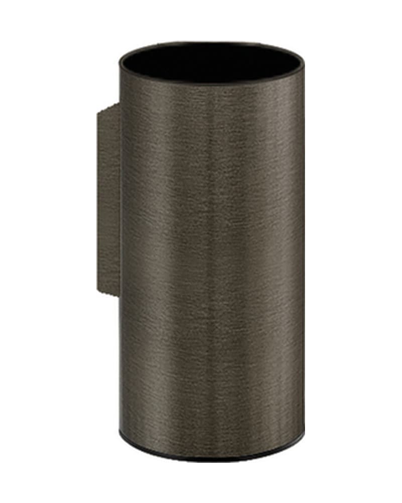 Ποτηροθήκη Επιτοίχια Sanco 91151-DM25 Dark Bronze Mat 7,5x6x12cm
