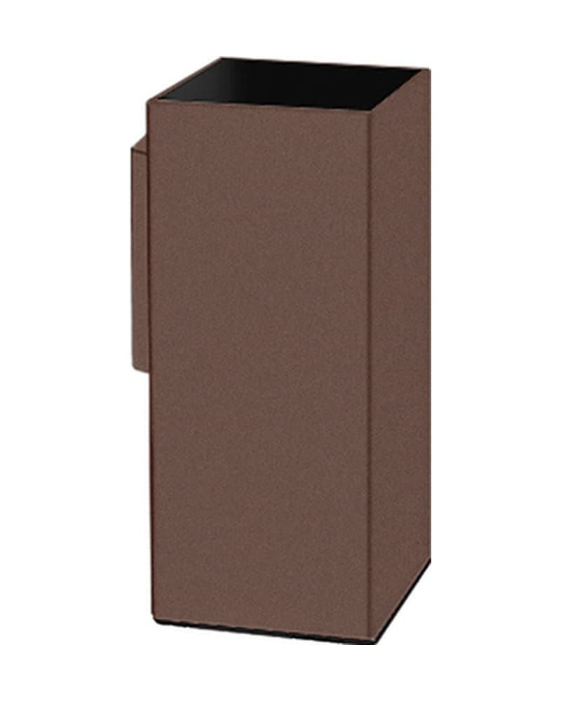 Ποτηροθήκη Επιτοίχια Sanco 91153-Α75 Wenge Grained 6,5x5x13cm
