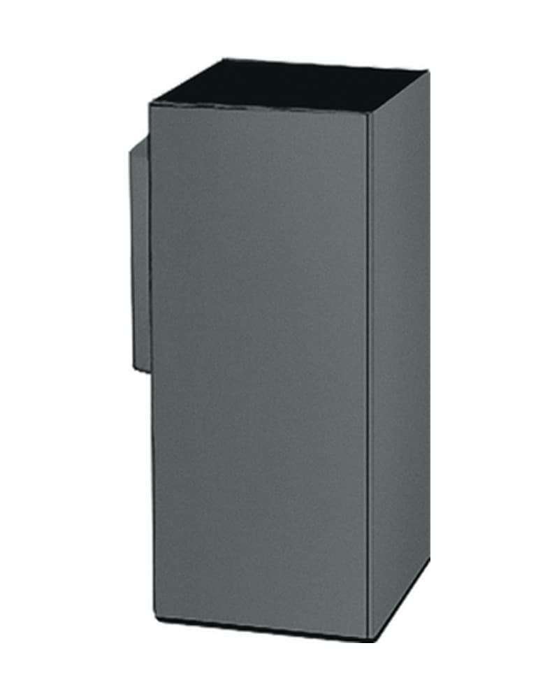 Ποτηροθήκη Επιτοίχια Sanco 91153-Μ118 Anthracite Grained 6,5x5x13cm