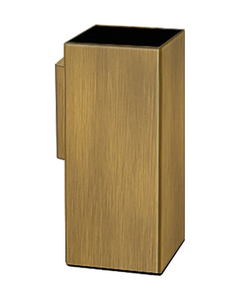 Ποτηροθήκη Επιτοίχια Sanco 91153-Μ25 Bronze Mat 6,5x5x13cm