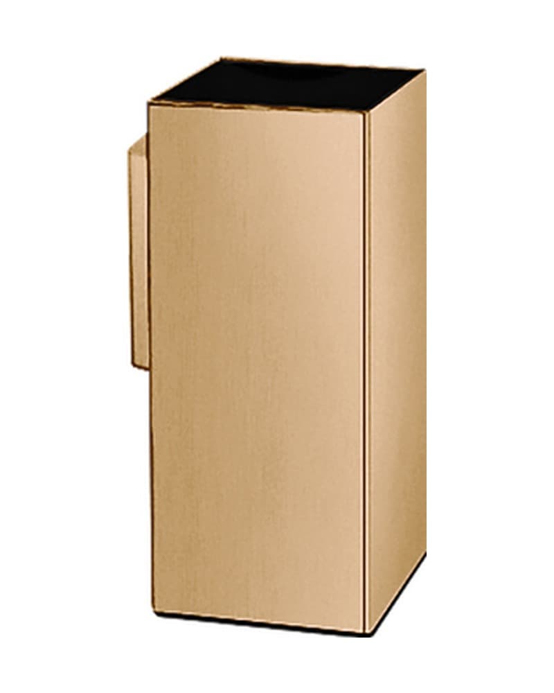 Ποτηροθήκη Επιτοίχια Sanco 91153-PVD-01BR PVD Warm Bronze Brushed 6,5x5x13cm