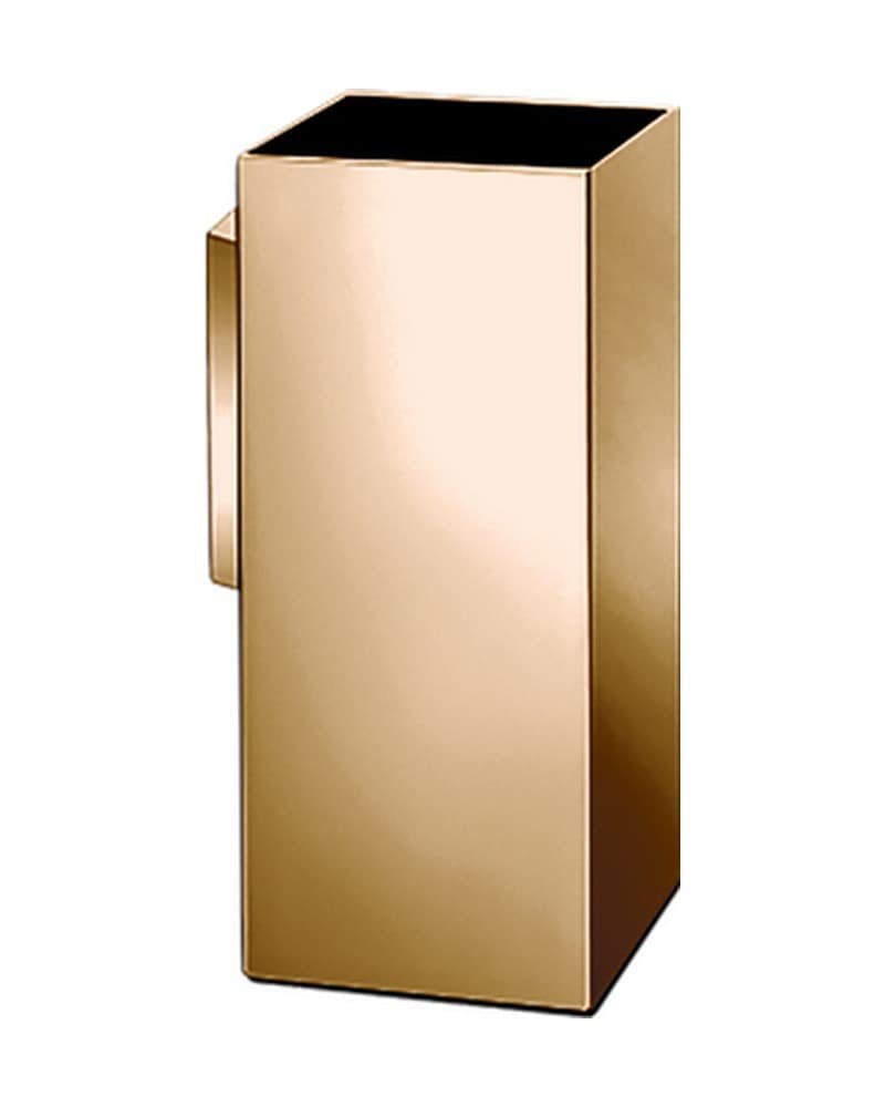 Ποτηροθήκη Επιτοίχια Sanco 91153-PVD-01PL PVD Warm Bronze Polished 6,5x5x13cm