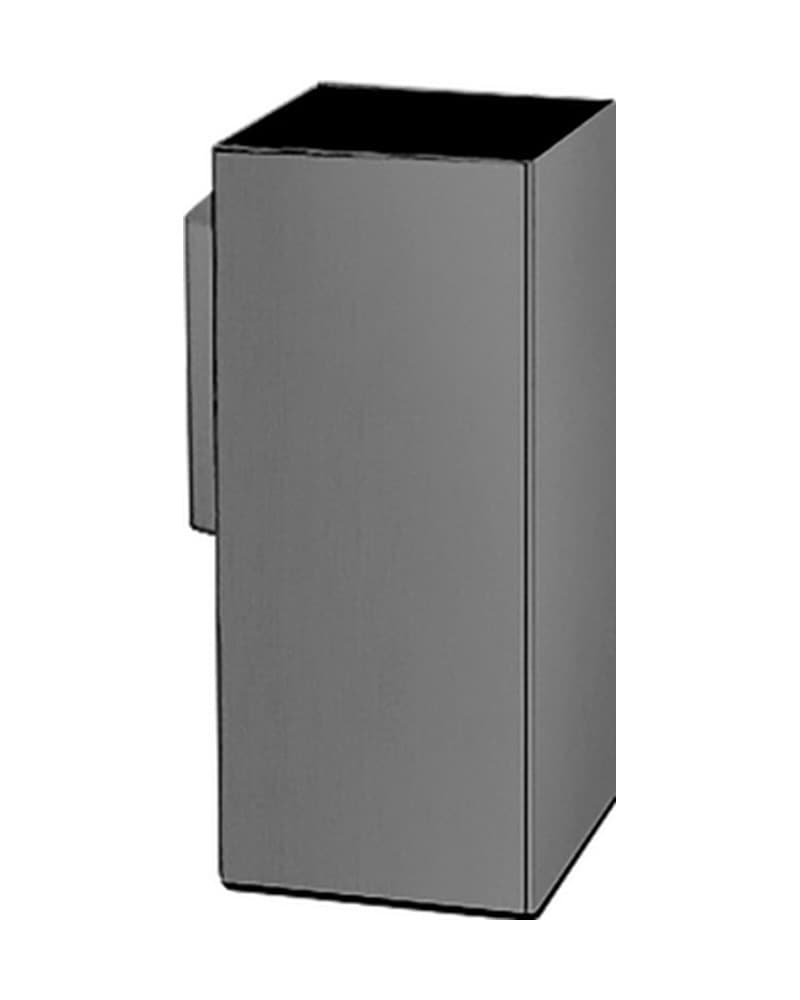 Ποτηροθήκη Επιτοίχια Sanco 91153-PVD-05BR PVD Gun Metal Brushed 6,5x5x13cm