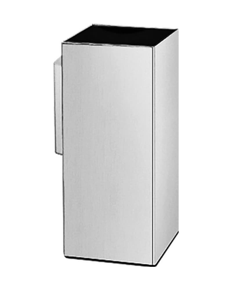 Ποτηροθήκη Επιτοίχια Sanco 91153-PVD-11BR PVD Nickel Steel 6,5x5x13cm