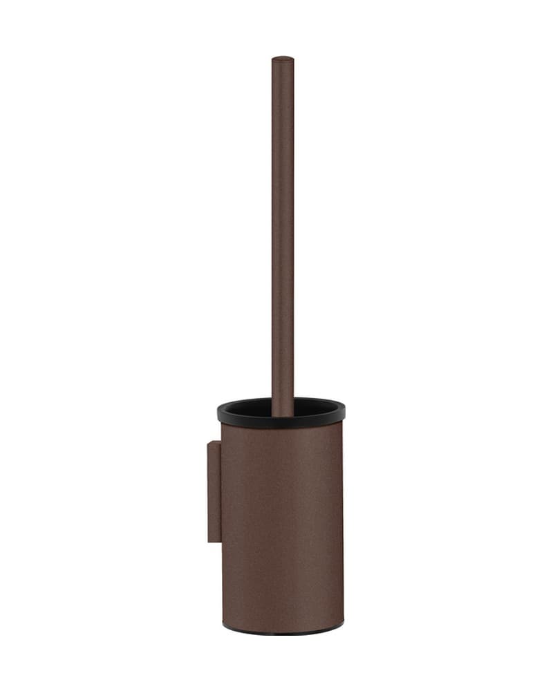 Πιγκάλ Επιτοίχιο (ανοιχτού τύπου) Sanco Toilet Brush Holders 91593-Α75 Wenge Grained Φ9x36cm