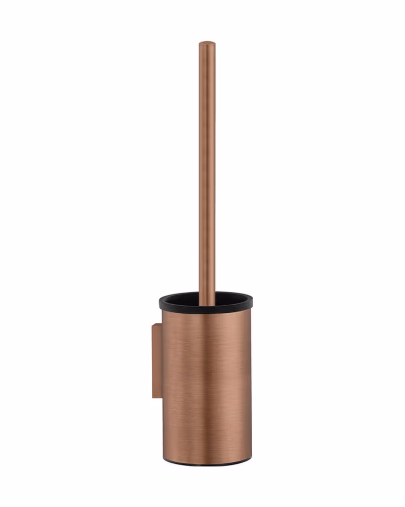 Πιγκάλ Επιτοίχιο (ανοιχτού τύπου) Sanco Toilet Brush Holders 91593-Μ26 Rame Mat Φ9x36cm