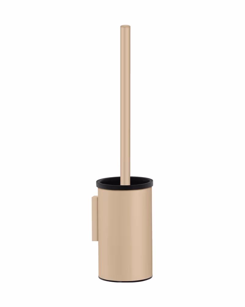 Πιγκάλ Επιτοίχιο (ανοιχτού τύπου) Sanco Toilet Brush Holders 91593-M103 Mocha Mat Φ9x36cm