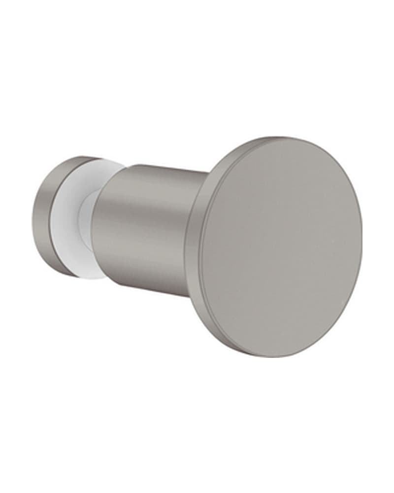Πόμολο Άγκιστρο μονό για τζάμι Sanco GL0670-M104 Cement Gray Mat Φ3,5x3,5cm