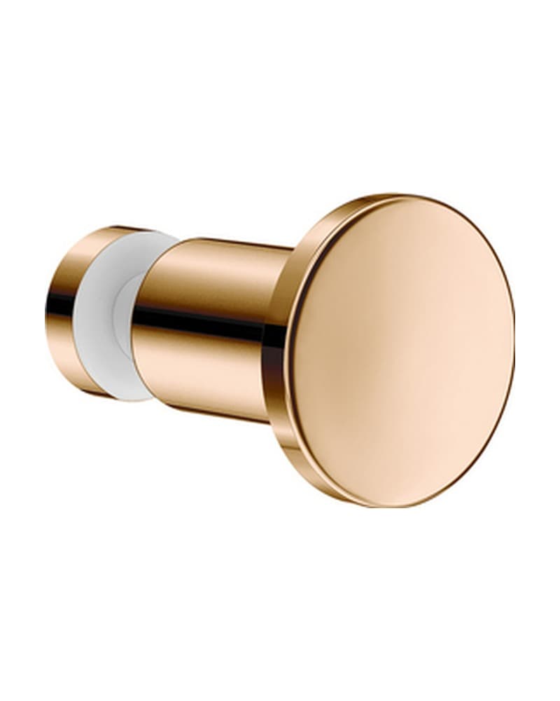Πόμολο Άγκιστρο μονό για τζάμι Sanco GL0670-PVD-01PL PVD Warm Bronze Polished Φ3,5x3,5cm