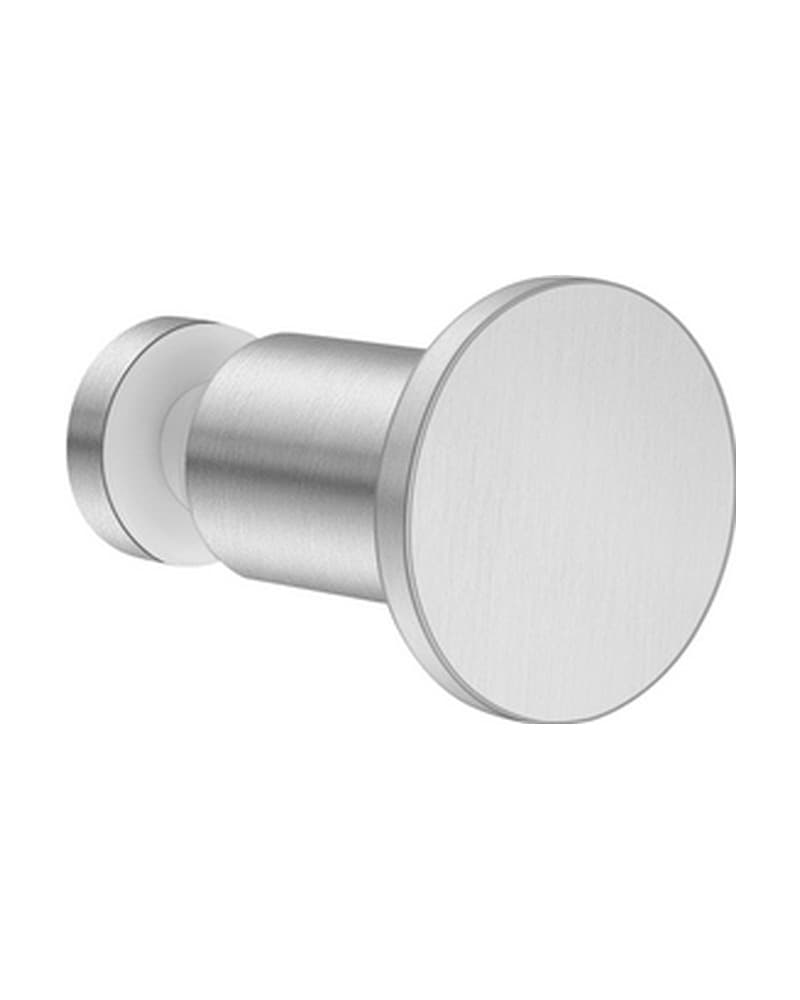 Πόμολο Άγκιστρο μονό για τζάμι Sanco GL0670-PVD-11BR PVD Nickel Steel Φ3,5x3,5cm
