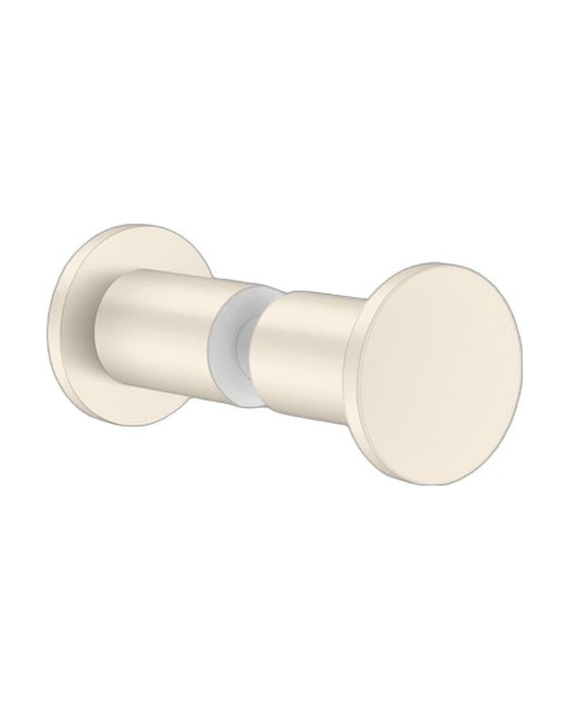 Πόμολο Άγκιστρο μονό για τζάμι Sanco SET-GL0670-Μ102 Beige Mat Φ3,5x3,5cm