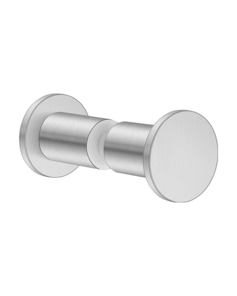 Πόμολο Άγκιστρο μονό για τζάμι Sanco SET-GL0670-PVD-11BR PVD Nickel Steel Φ3,5x3,5cm