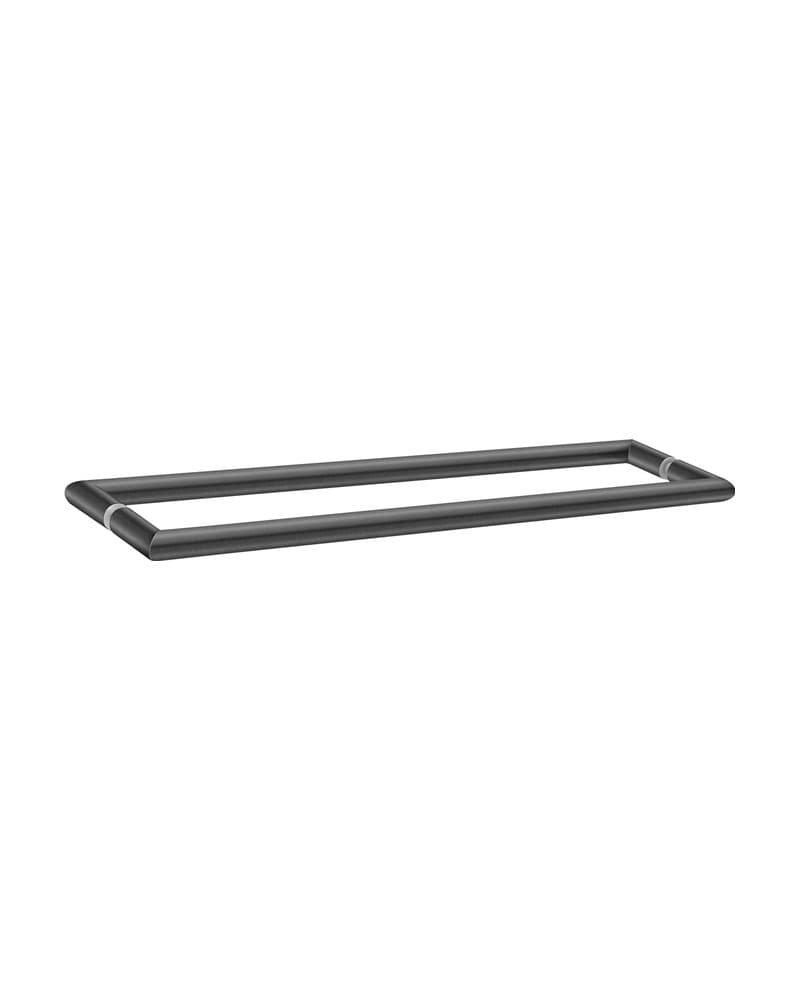 Λαβή για τζάμι Διπλή Sanco SET-GL0715-122 Graphite Dark 52x6x2cm