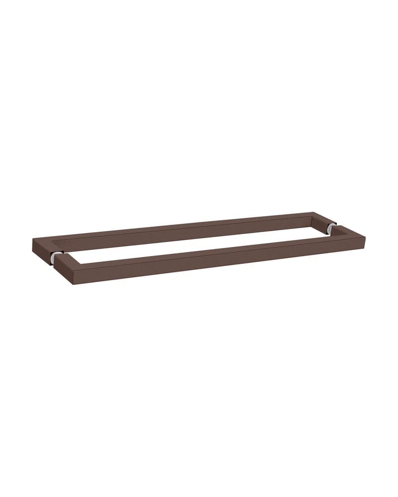 Λαβή για τζάμι Sanco SET-GL0723-Α75 Wenge Grained 52x6x2cm
