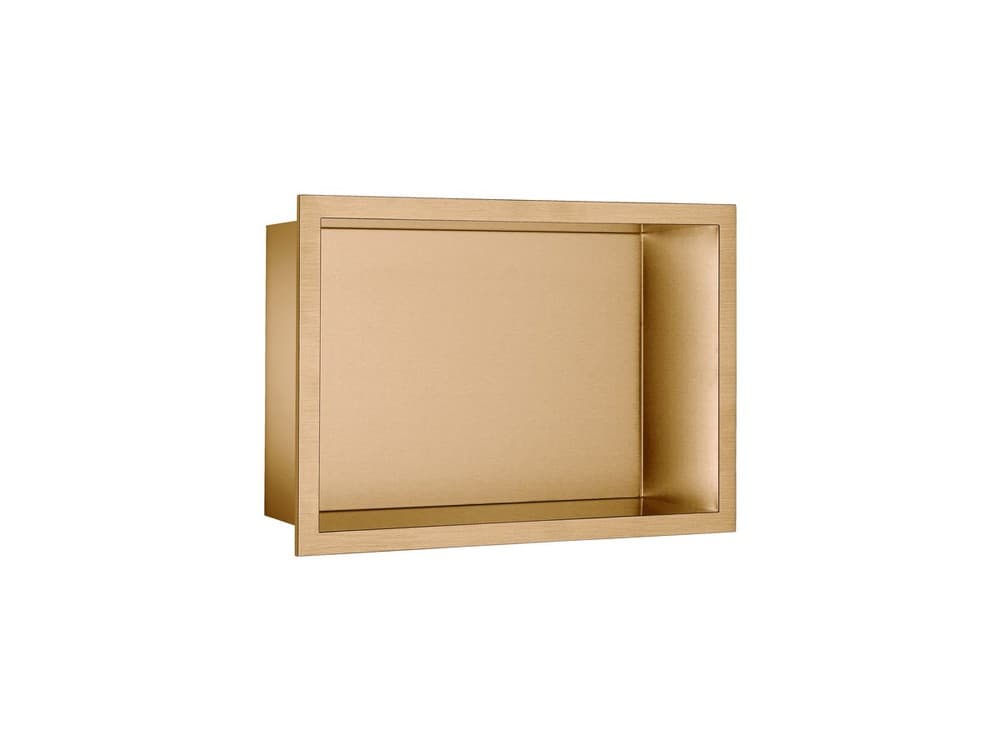 Ράφι Εντοιχιζόμενο Sanco Shower Shelves SH-0321-PVD-01BR PVD Warm Bronze Brushed 33x10x23cm