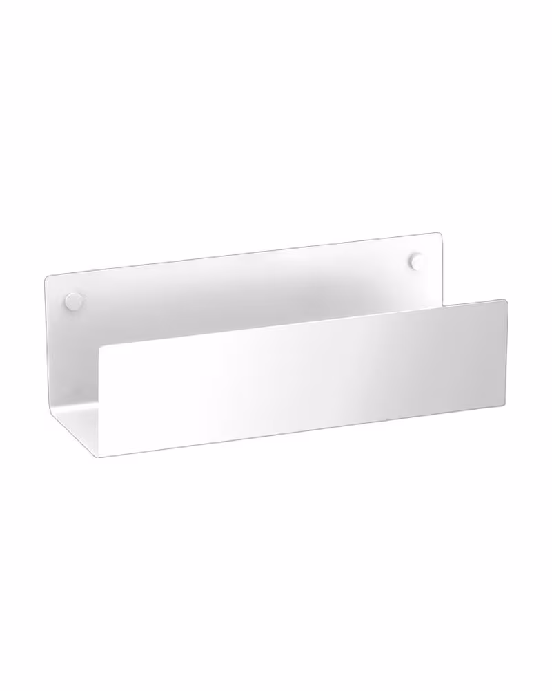 Ράφι Sanco Shelves SH-0502-W30-Μ101 Ματ Λευκό 30x11x10cm
