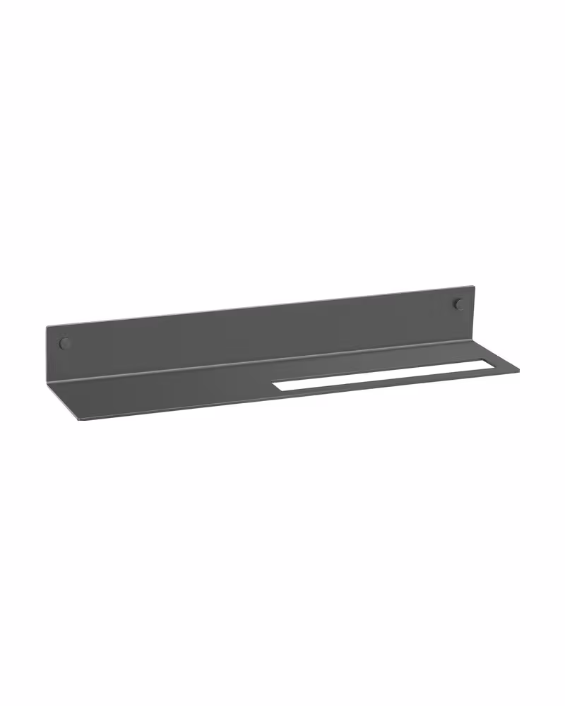 Πετσετοκρεμάστρα Sanco Shelves SH-0505-Μ118 Anthracite Grained 50x11x5cm