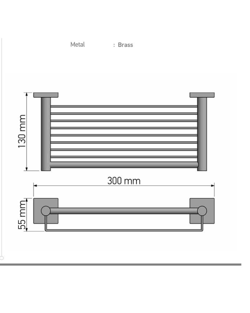 Σπογγοθήκη Sanco Tempo 14043-Α03 Χρώμιο 30x13x5,5cm - 2