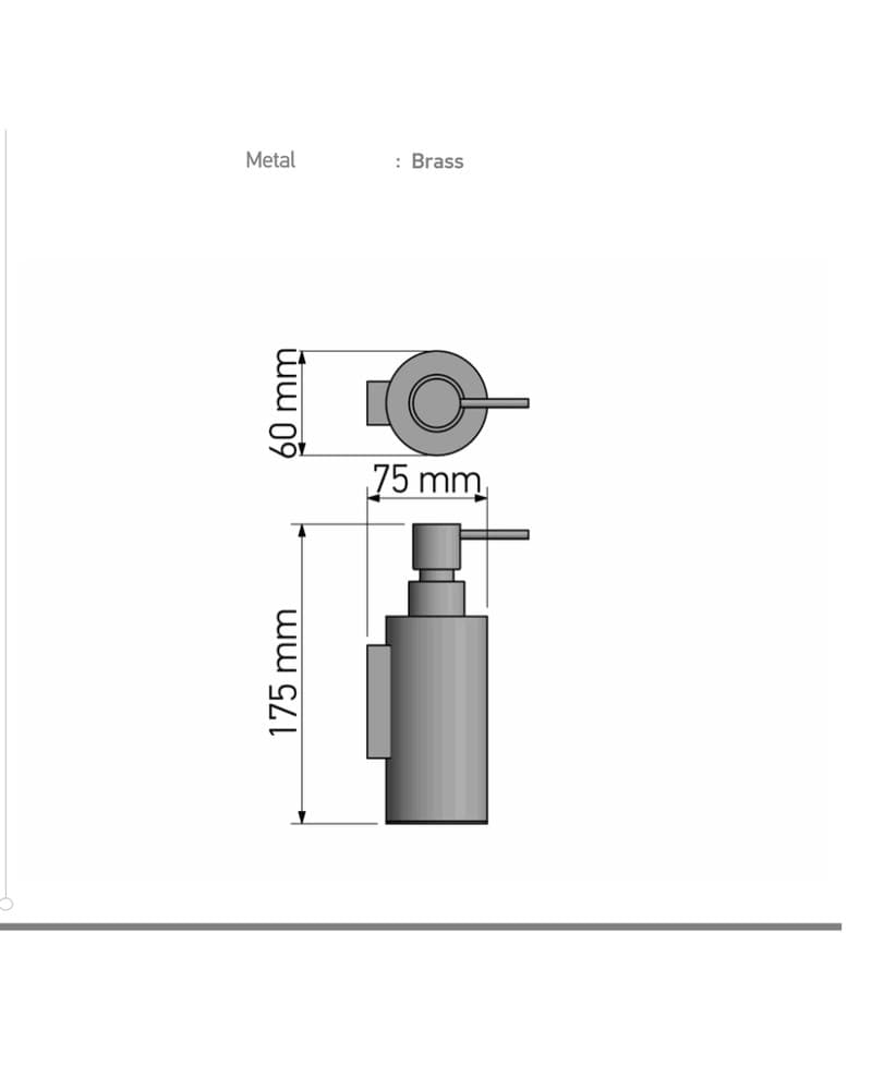 Ντισπένσερ Επιτοίχιο Sanco 91351-Α03 500ml Χρώμιο 6x7,5x17,5cm - 2