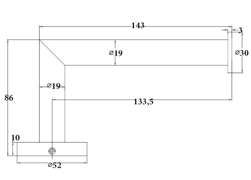 Χαρτοθήκη Sparke Gilda 12 Χρώμιο 17x5,2x8,6cm - 2
