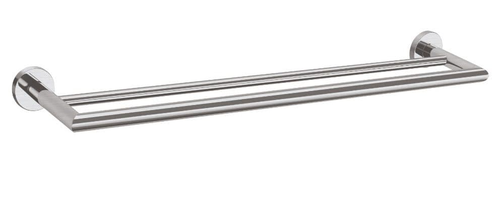 Πετσετοκρεμάστρα Διπλή Sparke Gilda 15 Brushed Nickel 70x5,2x11,8cm