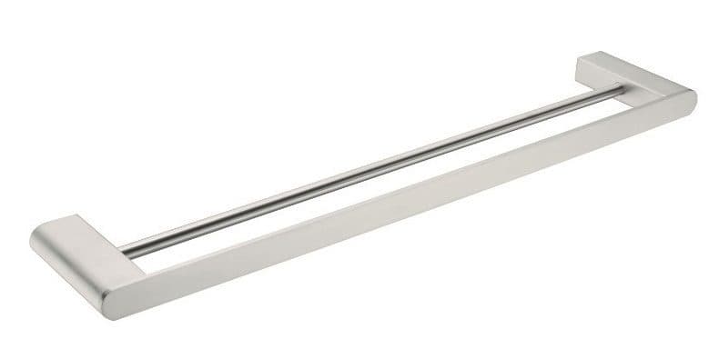 Πετσετοκρεμάστρα διπλή Sparke Lume 11 Brushed Nickel 60x2,5x11,5cm
