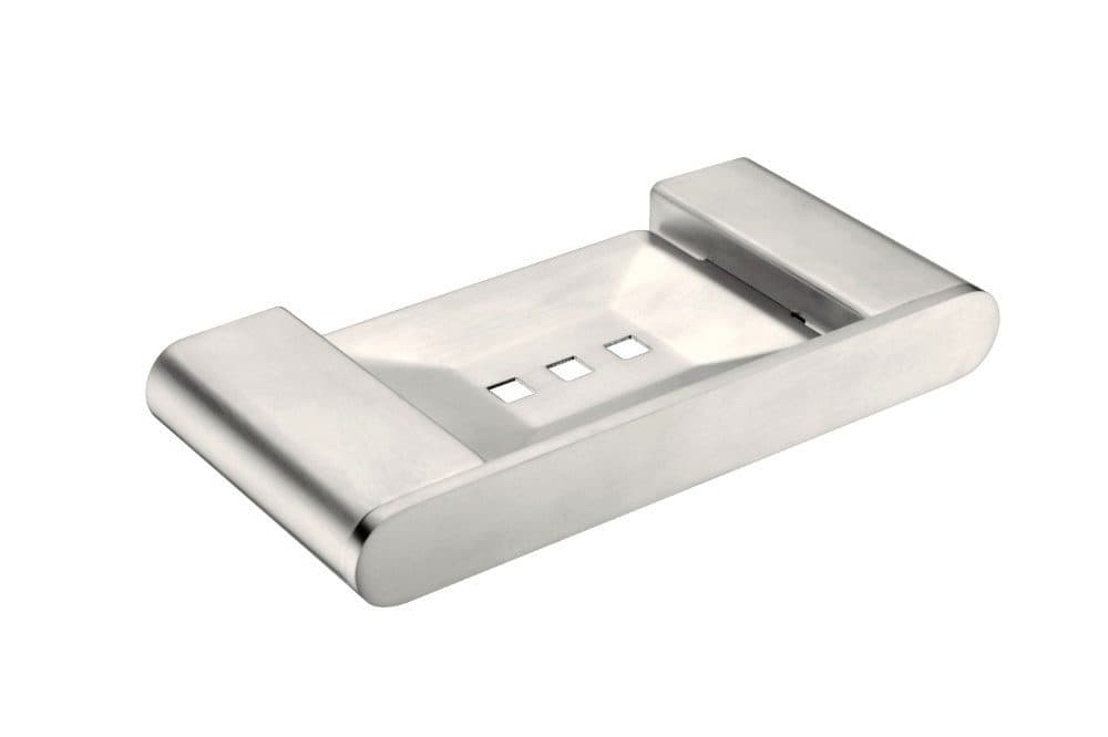 Σαπουνοθήκη Επιτοίχια Sparke Lume 15 Brushed Nickel 19,3x2,5x9,3cm