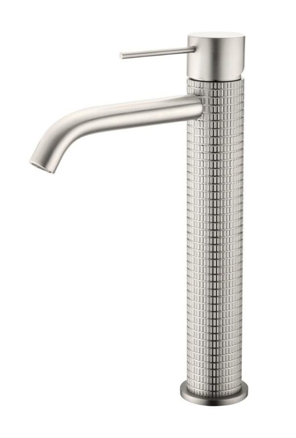 Μπαταρία Νιπτήρος Ψηλή Sparke Miratto 02 Brushed Nickel