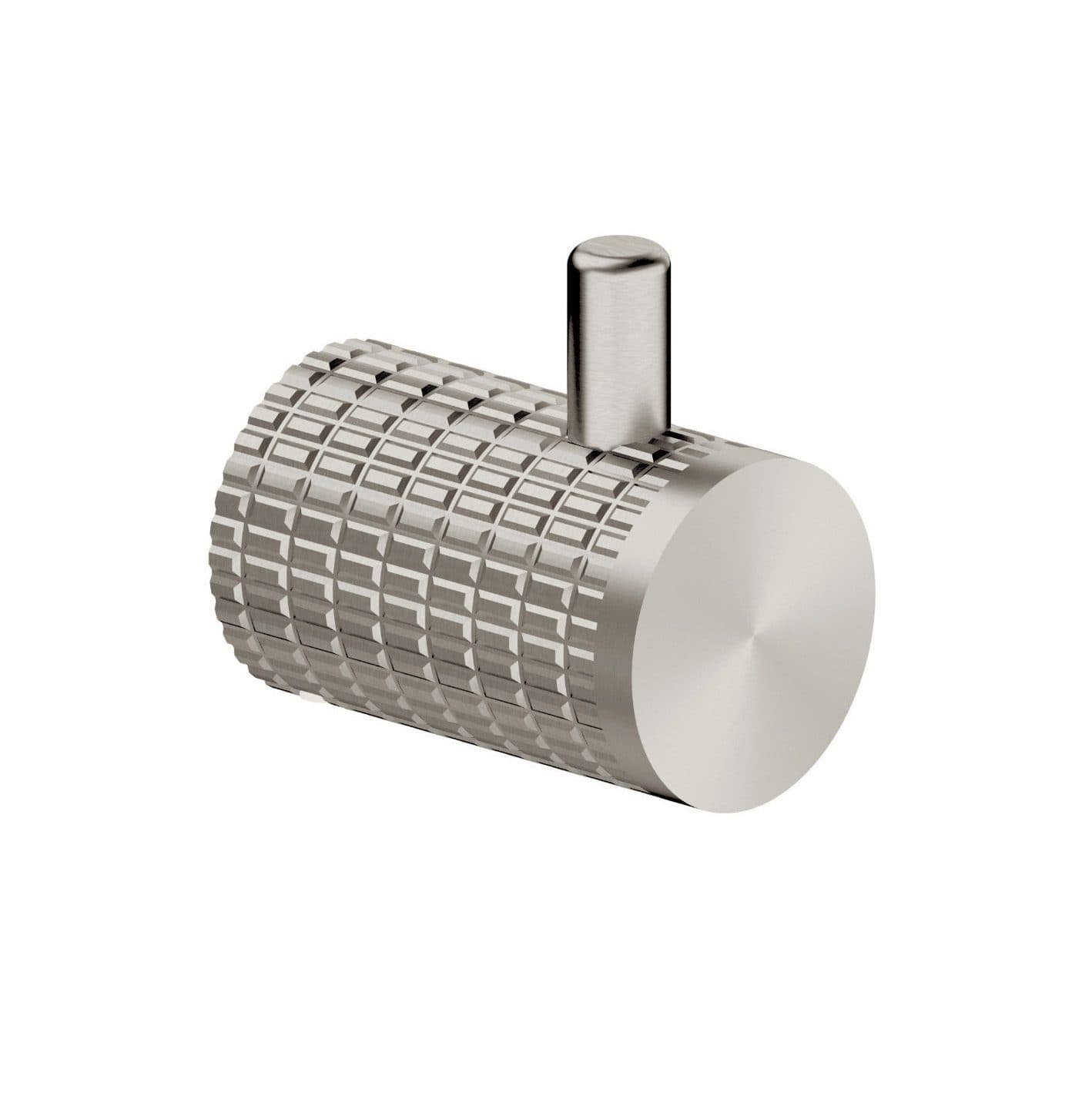 Άγκιστρο μονό Sparke Miratto 07 Brushed Nickel Φ3,5x5,5cm
