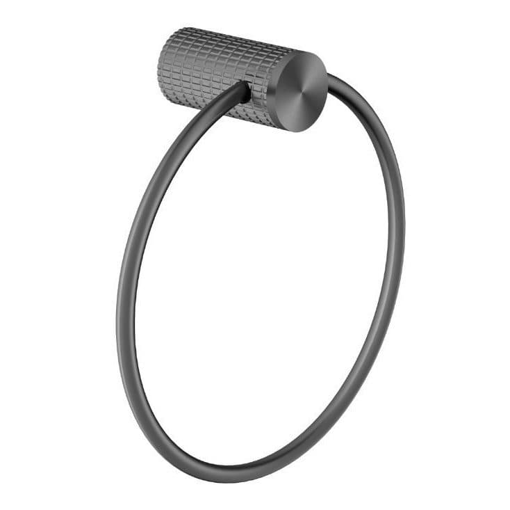 Κρίκος Πετσέτας Sparke Miratto 08 Gun Metal Grey PVD Φ19x7cm