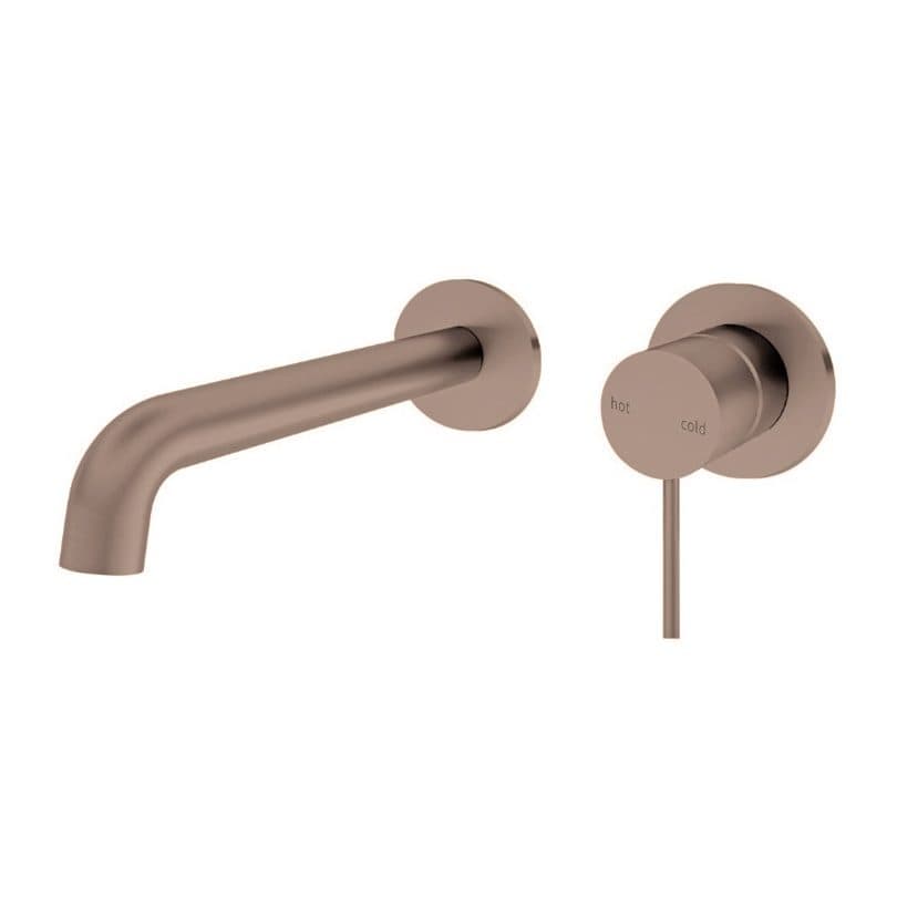 Μπαταρία Νιπτήρος Εντοιχισμού Sparke Musa 08 Brushed Rose Gold PVD