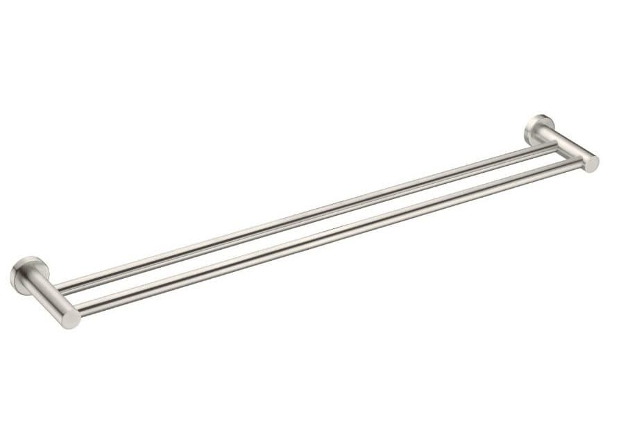 Πετσετοκρεμάστρα Διπλή Sparke Musa 16 Brushed Nickel 80x3,5x11,7cm