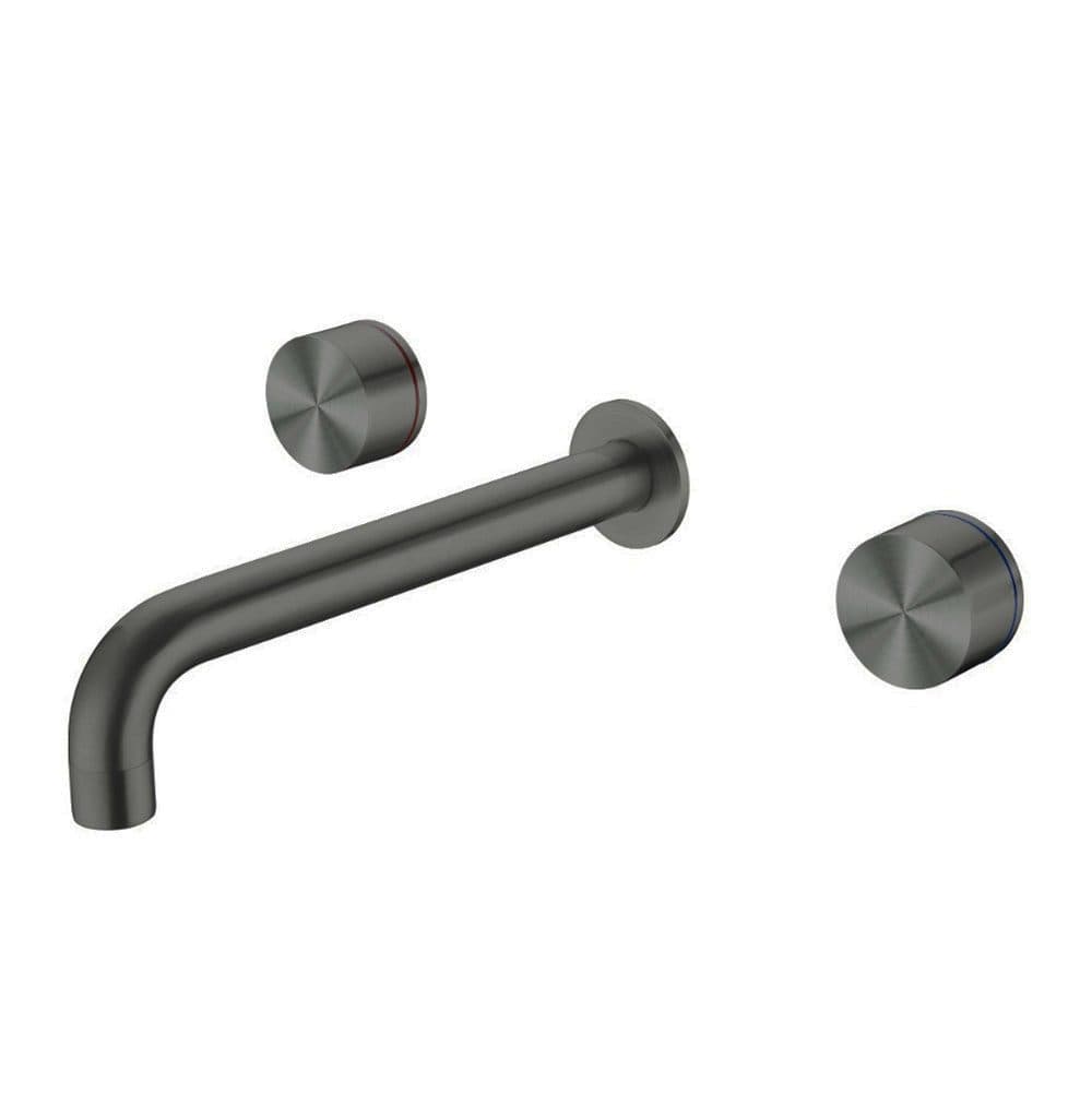 Μπαταρία Νιπτήρος Εντοιχισμού Sparke Nera 04 Gun Metal Grey PVD (3 οπών)