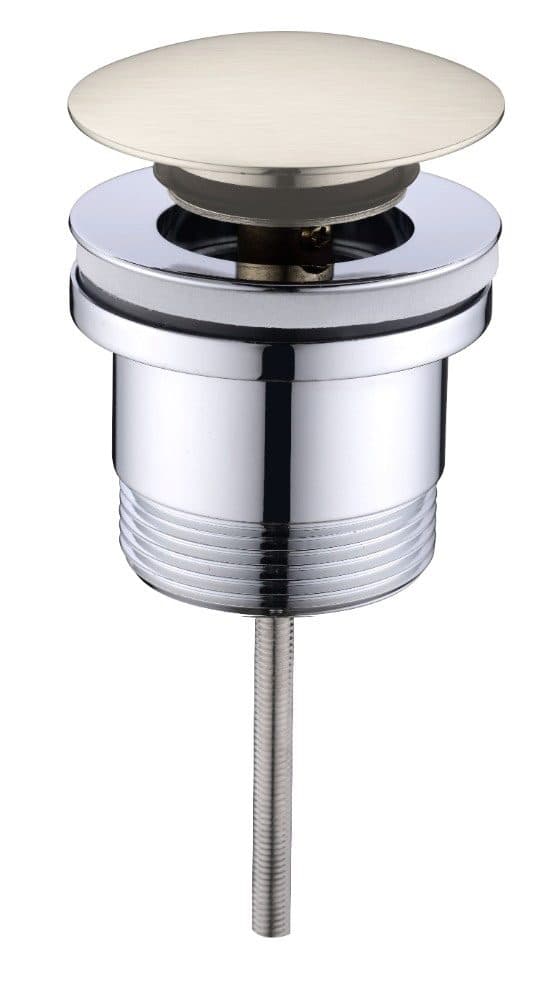 Βαλβίδα pop-up Sparke Poppy 03 Brushed Nickel (χωρίς υπερχείλιση)