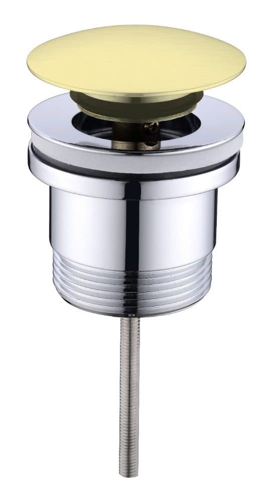 Βαλβίδα pop-up Sparke Poppy 05 Brushed Gold PVD (χωρίς υπερχείλιση)