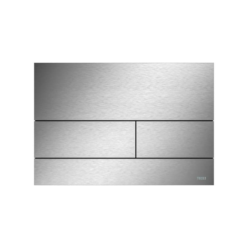 Πλακέτα χειρισμού μεταλλική Tece Square II 9240830 Inox Brushed (anti-fingerprint) 22x15cm