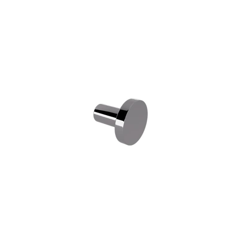 Άγκιστρο μονό Verdi Lamda 3010250 PVD Gun Metal Gloss 3,8x4x3,8cm