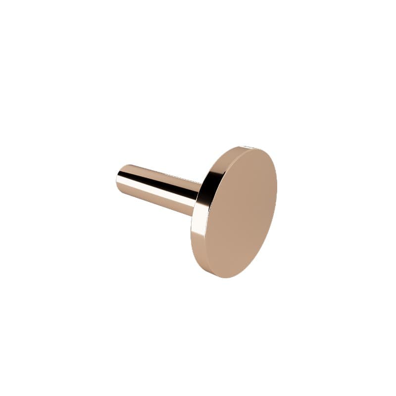 Άγκιστρο μονό Verdi Lamda 3010351 PVD Rose Gold Gloss 6x8x6cm