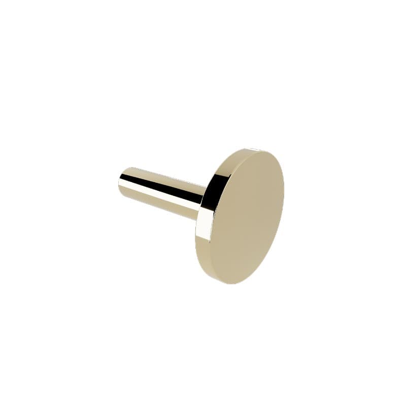 Άγκιστρο μονό Verdi Lamda 3010352 PVD Light Gold Gloss 6x8x6cm