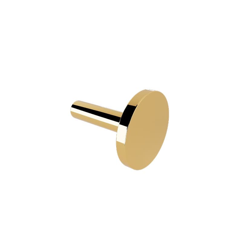 Άγκιστρο μονό Verdi Lamda 3010353 PVD Warm Gold Gloss 6x8x6cm